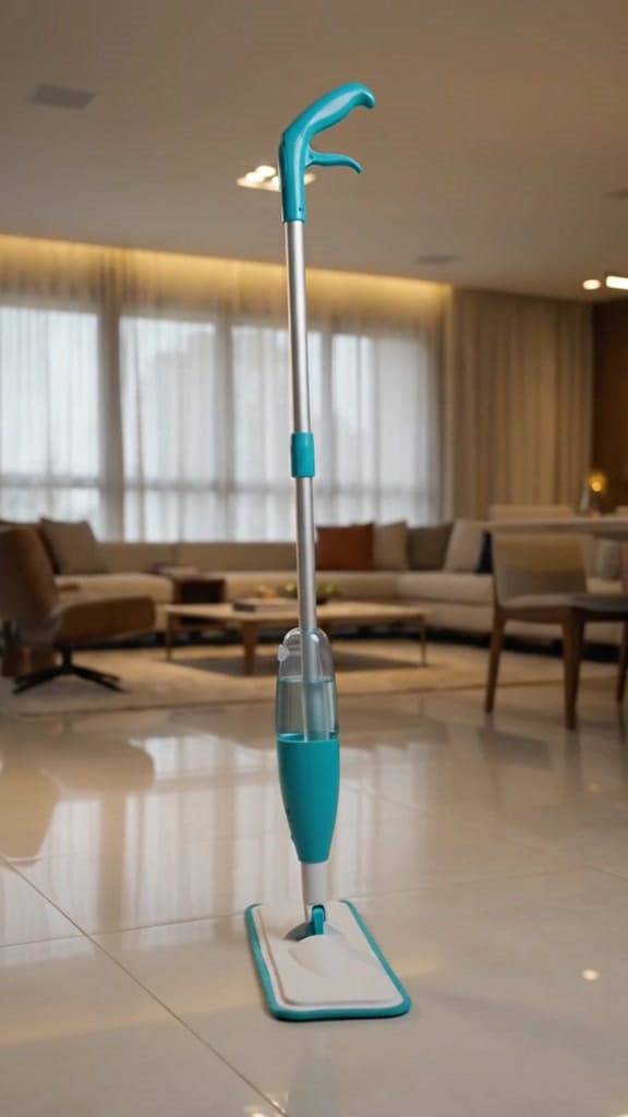 Mop Spray Com Reservatório Esfregão Vassoura Mágica